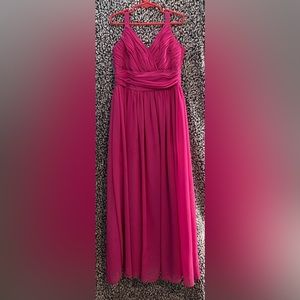 Jessica Lynn Junior Bridesmaid Dress Tank Strap girls size 10 altered